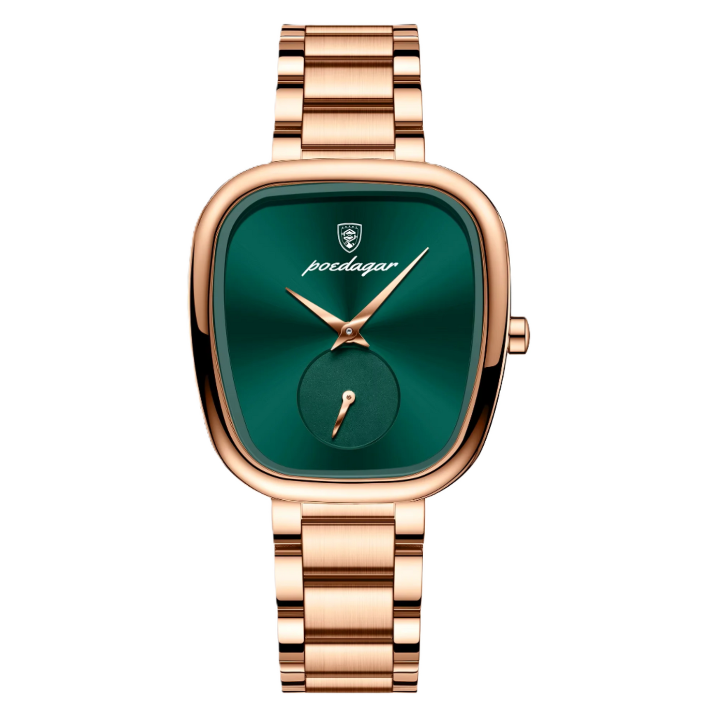 Poedgar 783 Luxury Quartz Watch for Women Waterproof High Quality Stainless Steel Ladies Watches 783 RG GN S