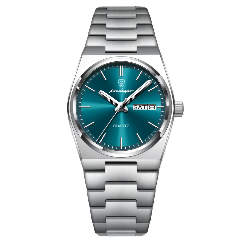 Poedagar 786 Luxury Stainless Steel Elegant Watch Women Waterproof Luminous Date Ladies Quartz Watch for Women 786 SL GN S