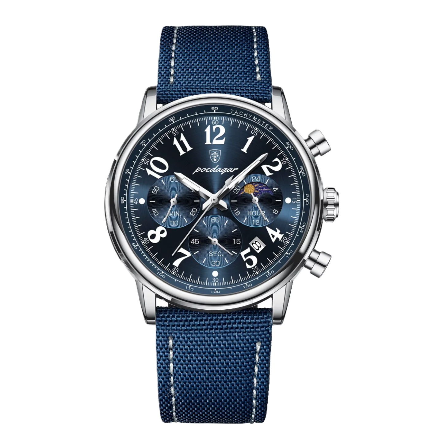 Poedagar 808 SL BU L Men Watch
