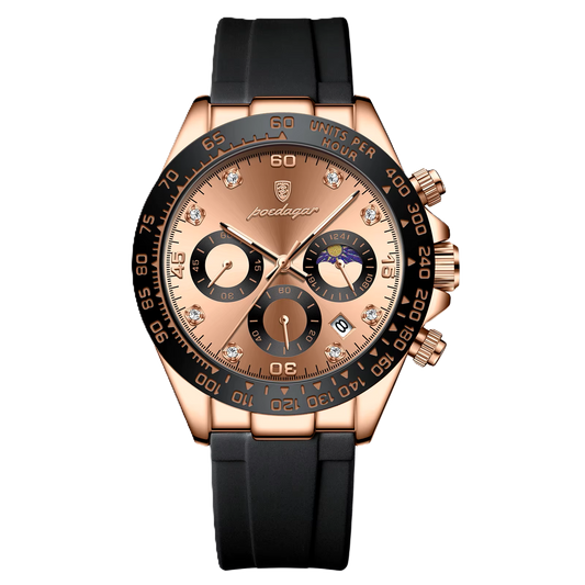 Poedagar luxury waterproof men watch _ RG GD C