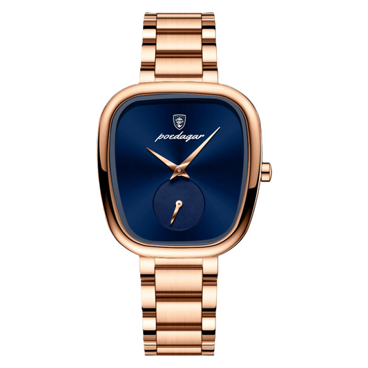 Poedgar 783 Luxury Quartz Watch for Women Waterproof High Quality Stainless Steel Ladies Watches 783 RG BU S