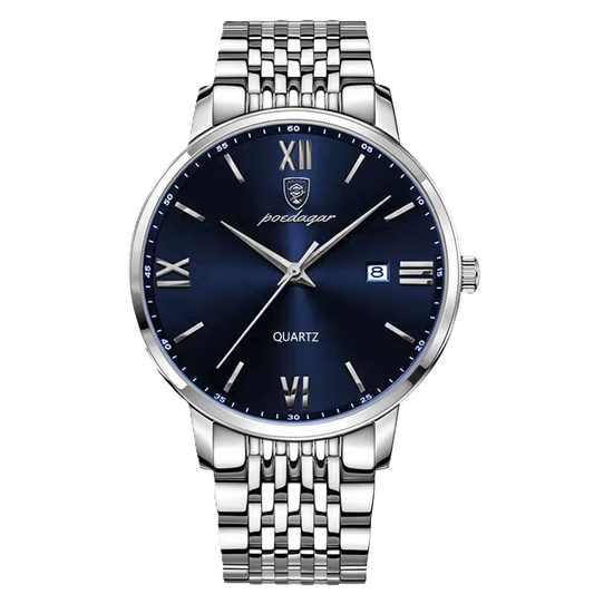 Poedagar luxury waterproof men watch _   826 SL BU SP
