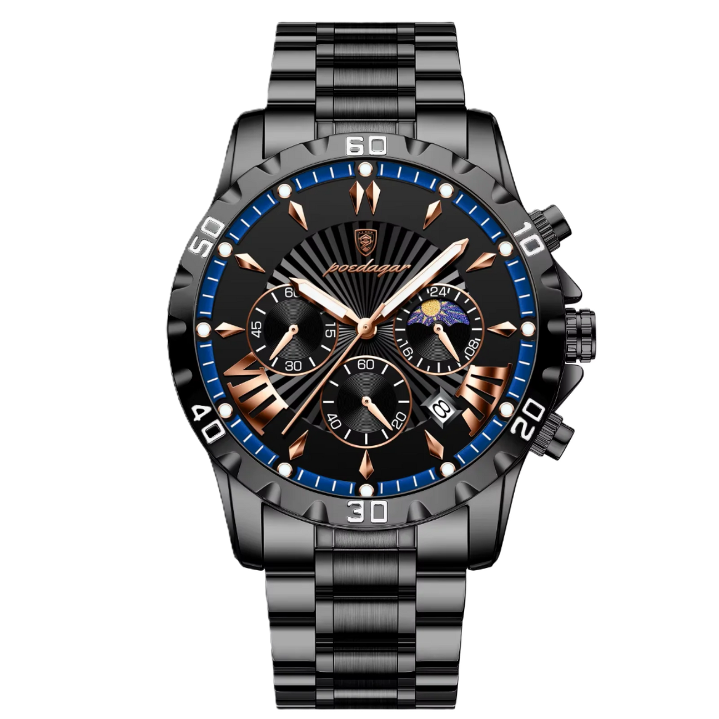 Poedagar 968 BK BK S Men Watch
