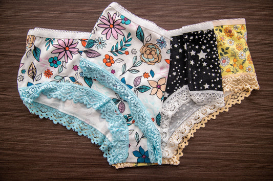 Set of 3 LISA cotton panties Size 14/16