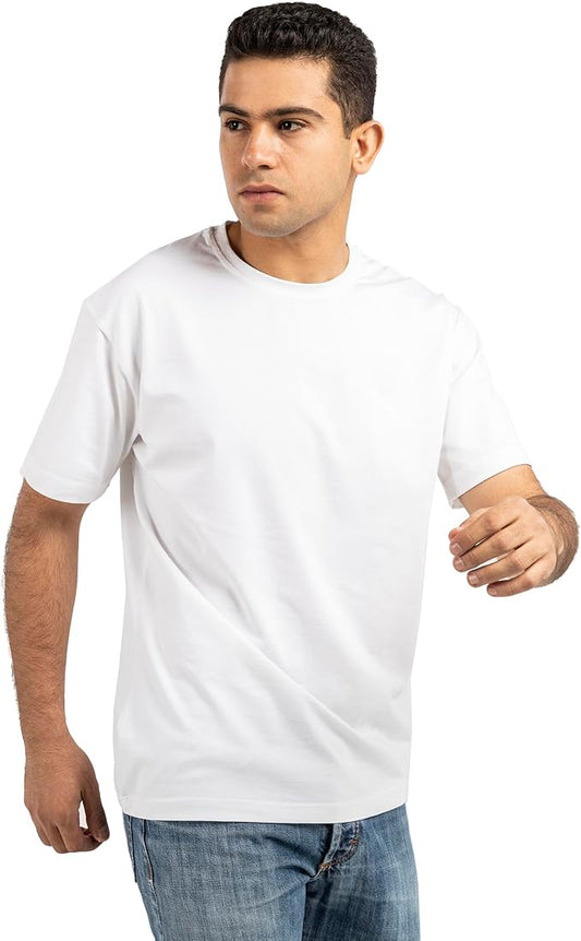 RELIANCE Plain Round Neck T-Shirt