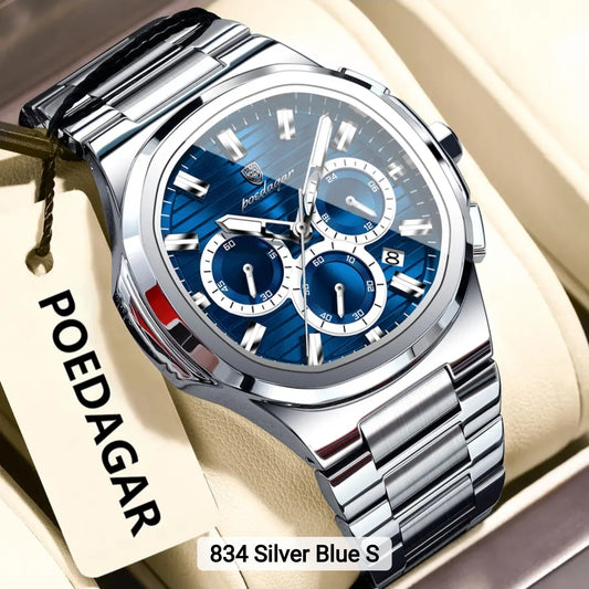 Poedagar - 834 Silver Blue S