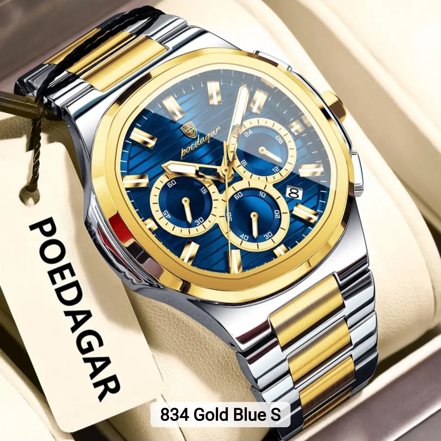 Poedagar - 834 Gold Blue S