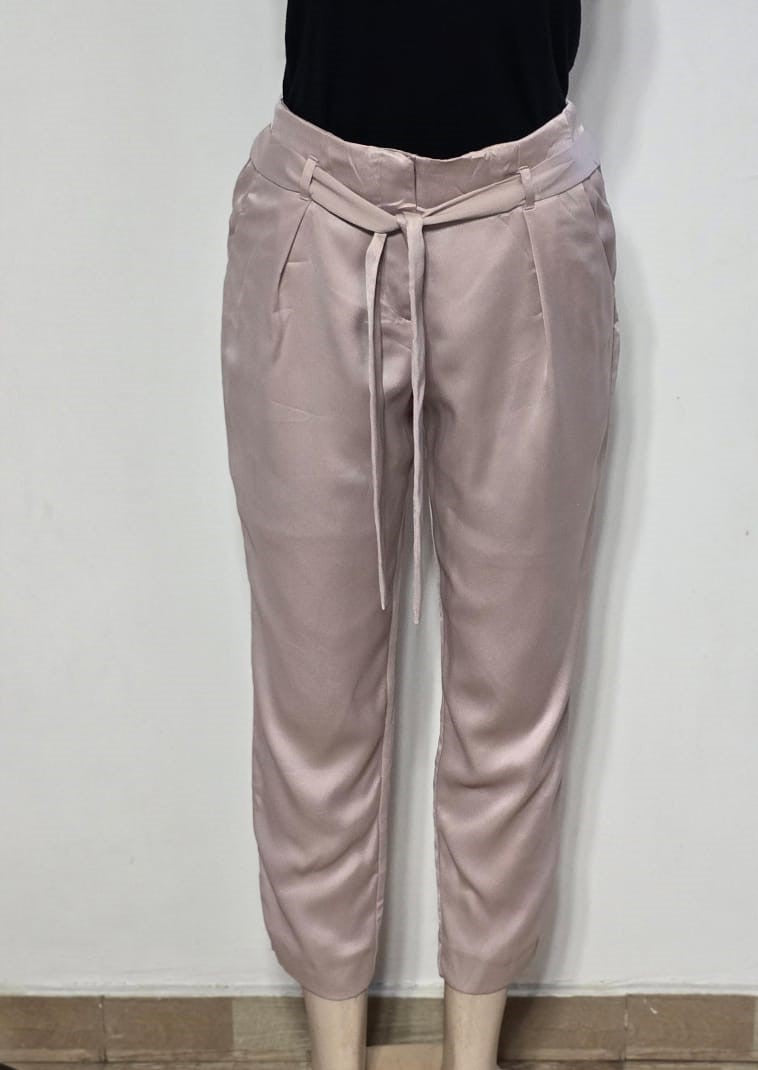 River Island blush satin Pants