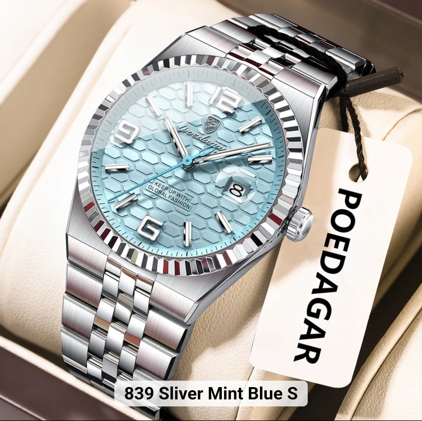 Poedagar luxury Men watch _ 839 SL MB S